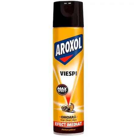 Spray insecticid Aroxol impotriva viespilor, efect imediat, 400 ml 1