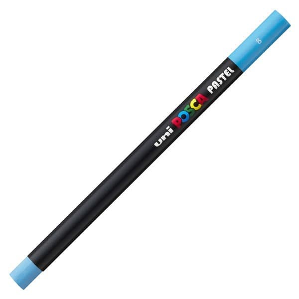 Creion pastel uleios Posca KPA-100, albastru deschis 1