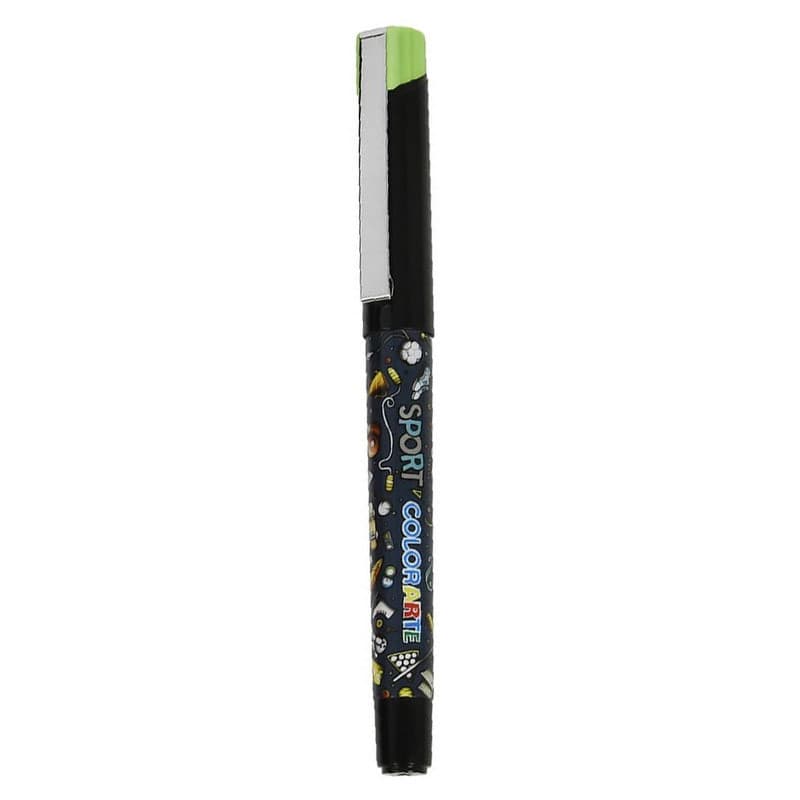 Stilou Colorarte 1034B, alimentare rezerve, model baieti, negru 1