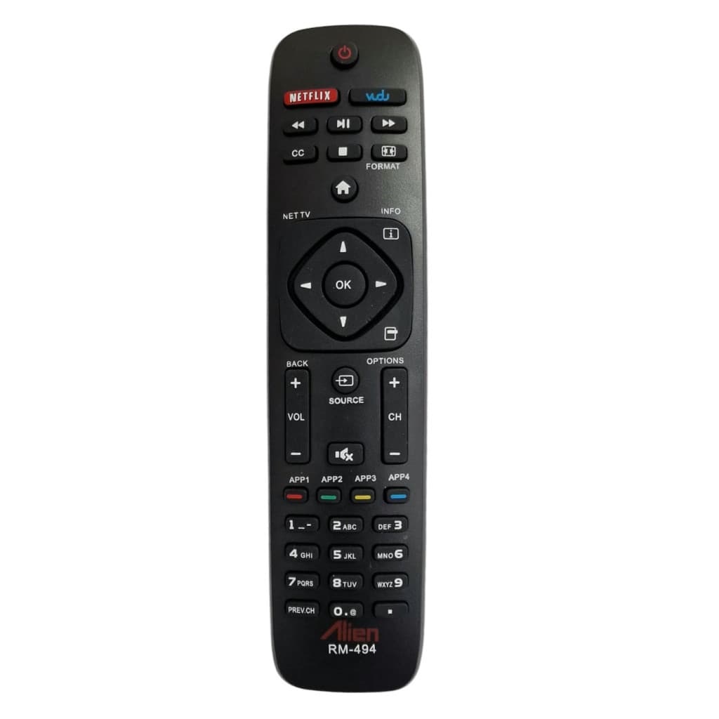 Telecomanda pentru Smart TV LCD/LED Philips, Netflix, Alien RM-494