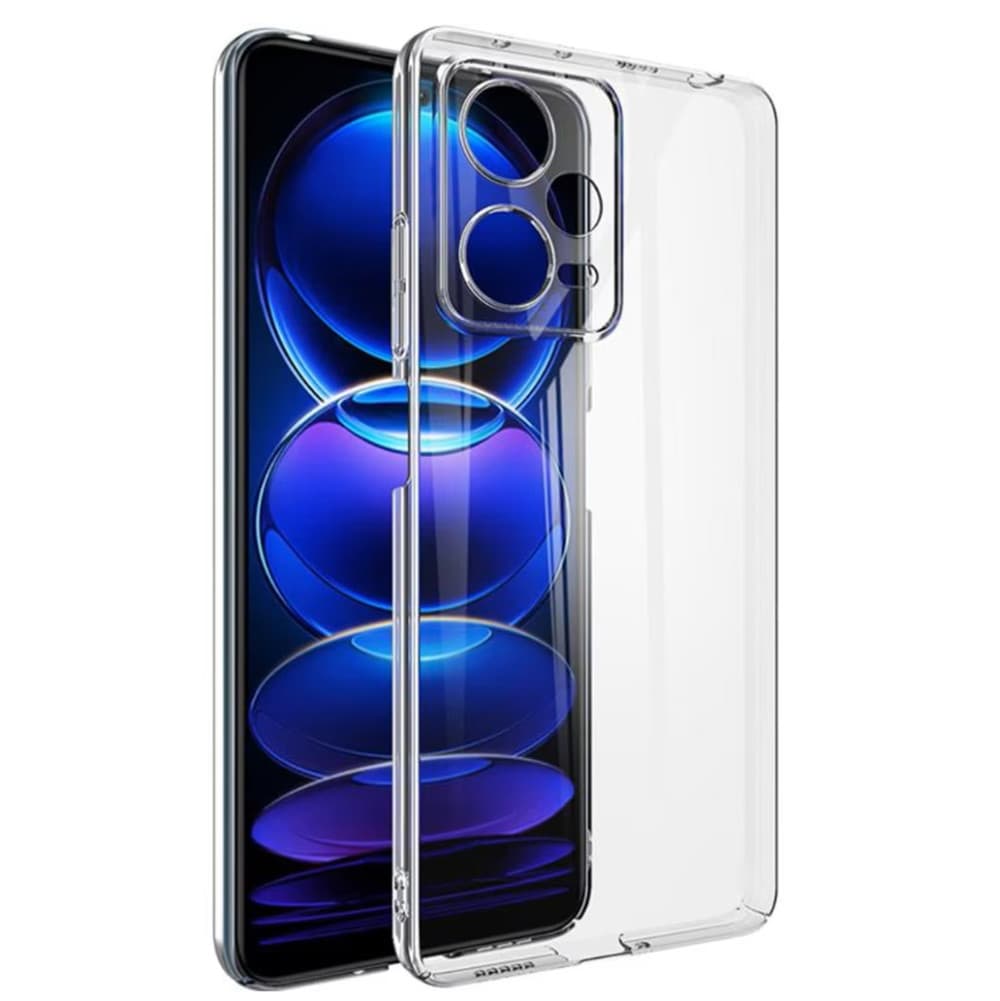 Husa protectie Xiaomi Redmi 12, protectie camere, TPU transparent, 2 mm