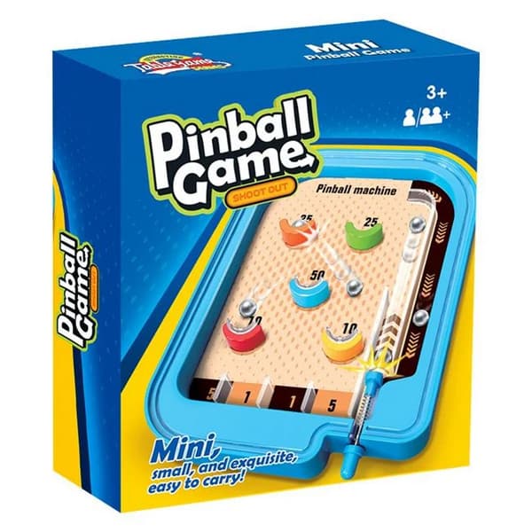 Joc Mini Pinball, 10.5 x 2 x 14 cm — 3