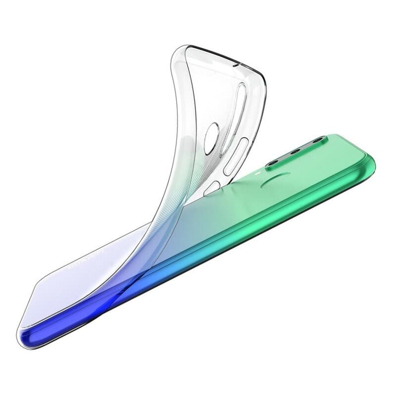 Husa Huawei P40 Lite E TPU transparent, grosime 2 mm — 2
