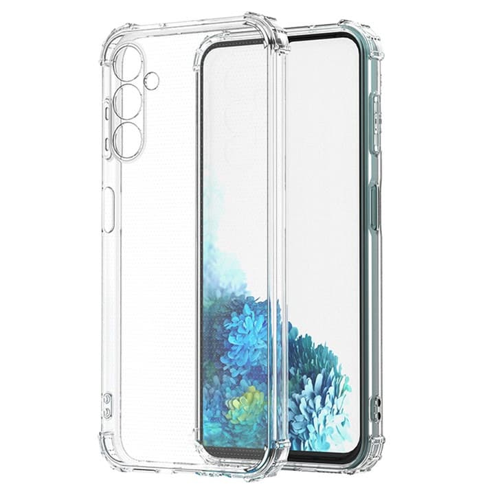 Husa Samsung Galaxy A07, TPU transparent, intarituri in colturi, grosime 1,5 mm