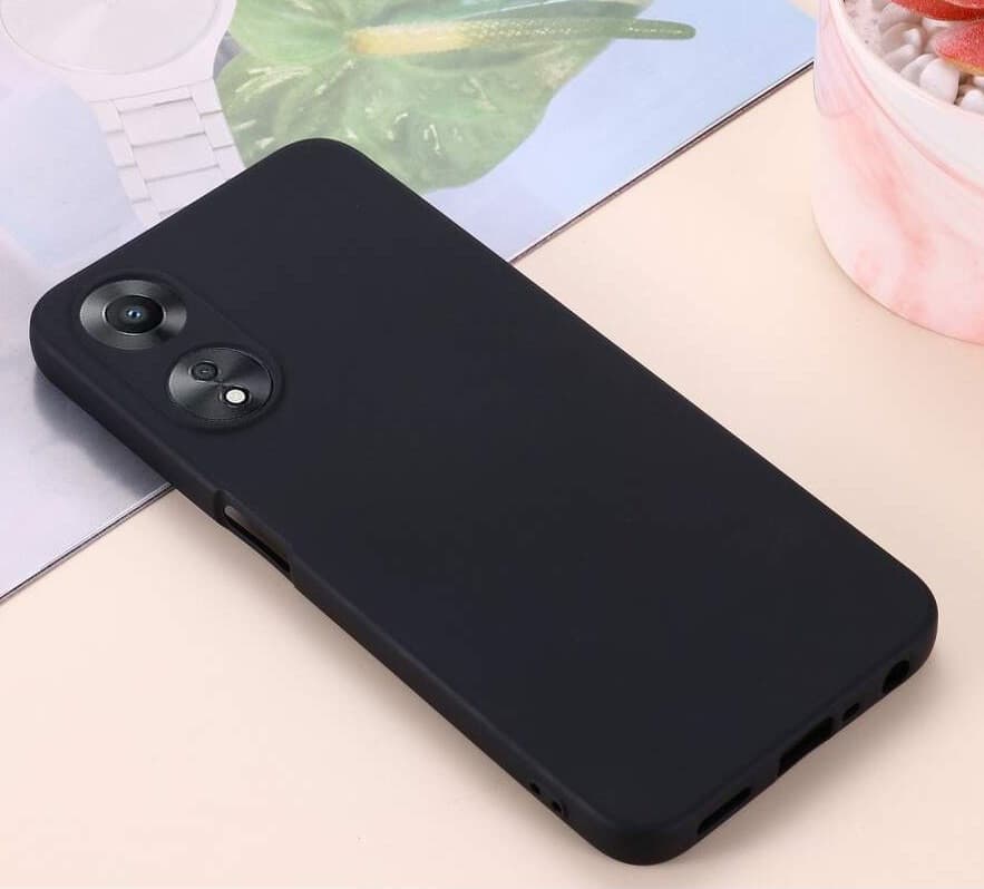 Husa protectie Oppo A78 4G, Luxury Silicone, catifea in interior, protectie camere, mov lila — 3