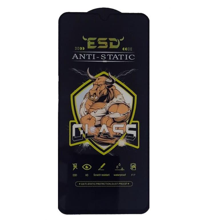 Folie de sticla Samsung Galaxy A53, Full Glue Bull Antistatic, ESD, margini negre