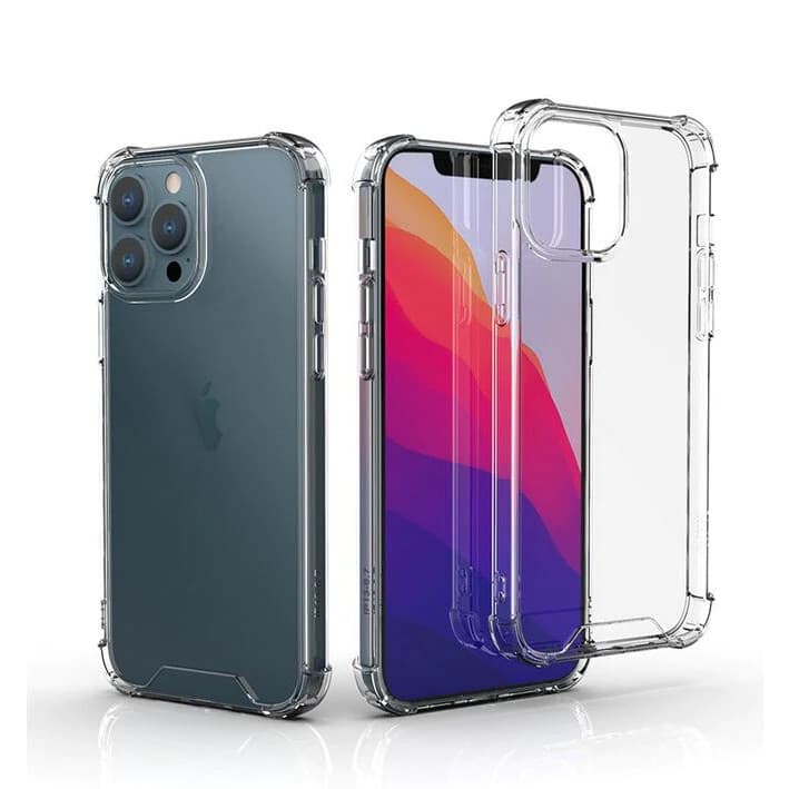 Husa Apple iPhone 13 Pro Max, TPU transparent, intarituri in colturi, grosime 1,5 mm — 5
