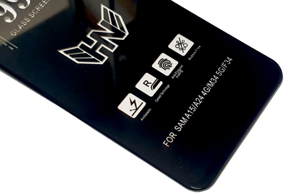 Folie sticla Samsung Galaxy A33 5G, Full Glue 99H, ESD, premium, margini negre — 3