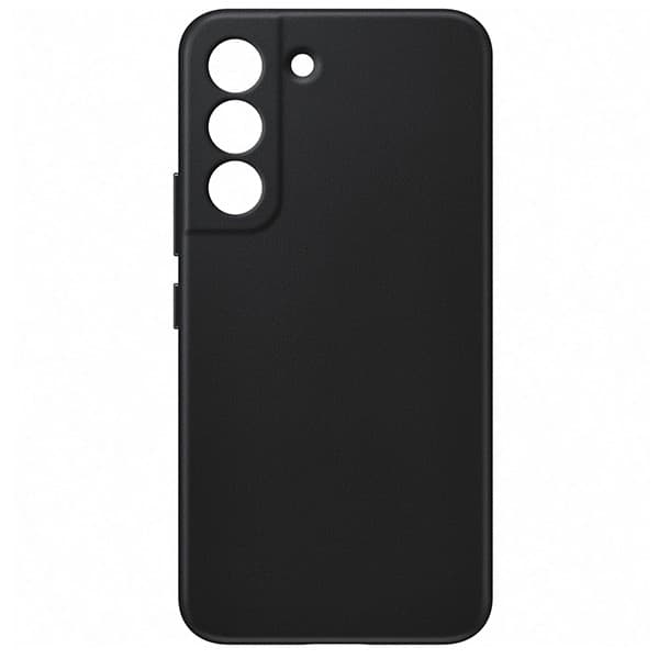Husa Samsung Galaxy S22, Luxury Silicone, catifea in interior, protectie camere, neagra