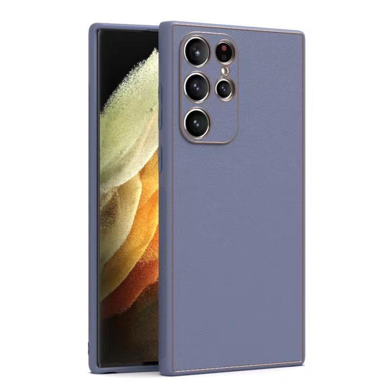 Husa Samsung Galaxy A35, Yolo Eco-Leather, piele ecologica, lila