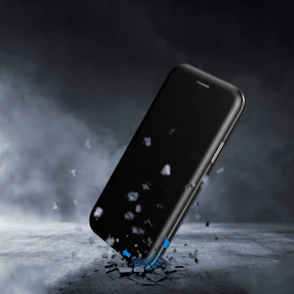 Husa Samsung Galaxy A56, Prestige Book, inchidere magnetica, neagra — 6