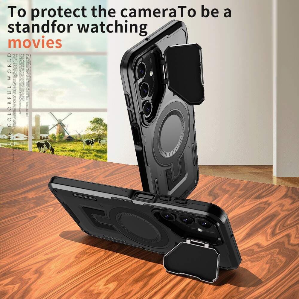 Husa Samsung Galaxy A06, Armor MagCase, CamBracket, neagra — 5
