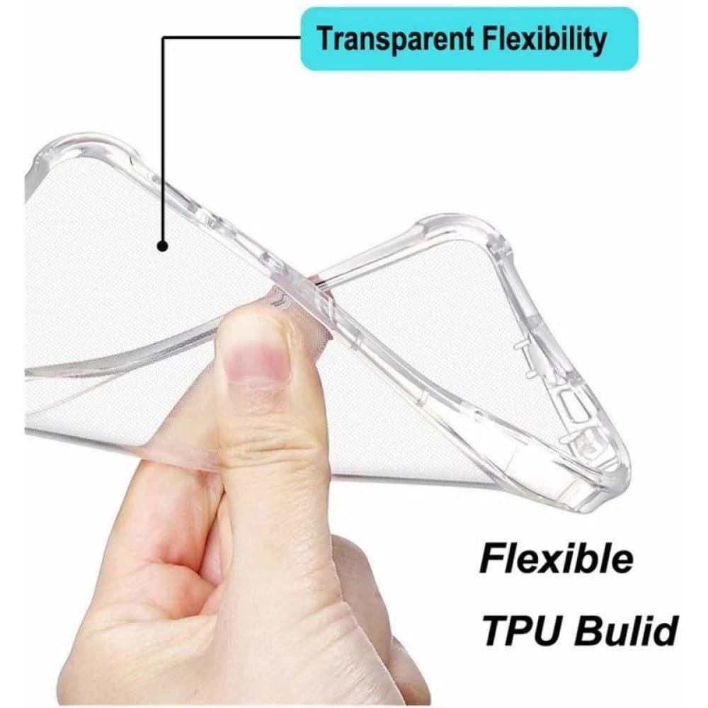 Husa protectie Motorola Moto G35, TPU transparent, grosime 2 mm, blister — 2