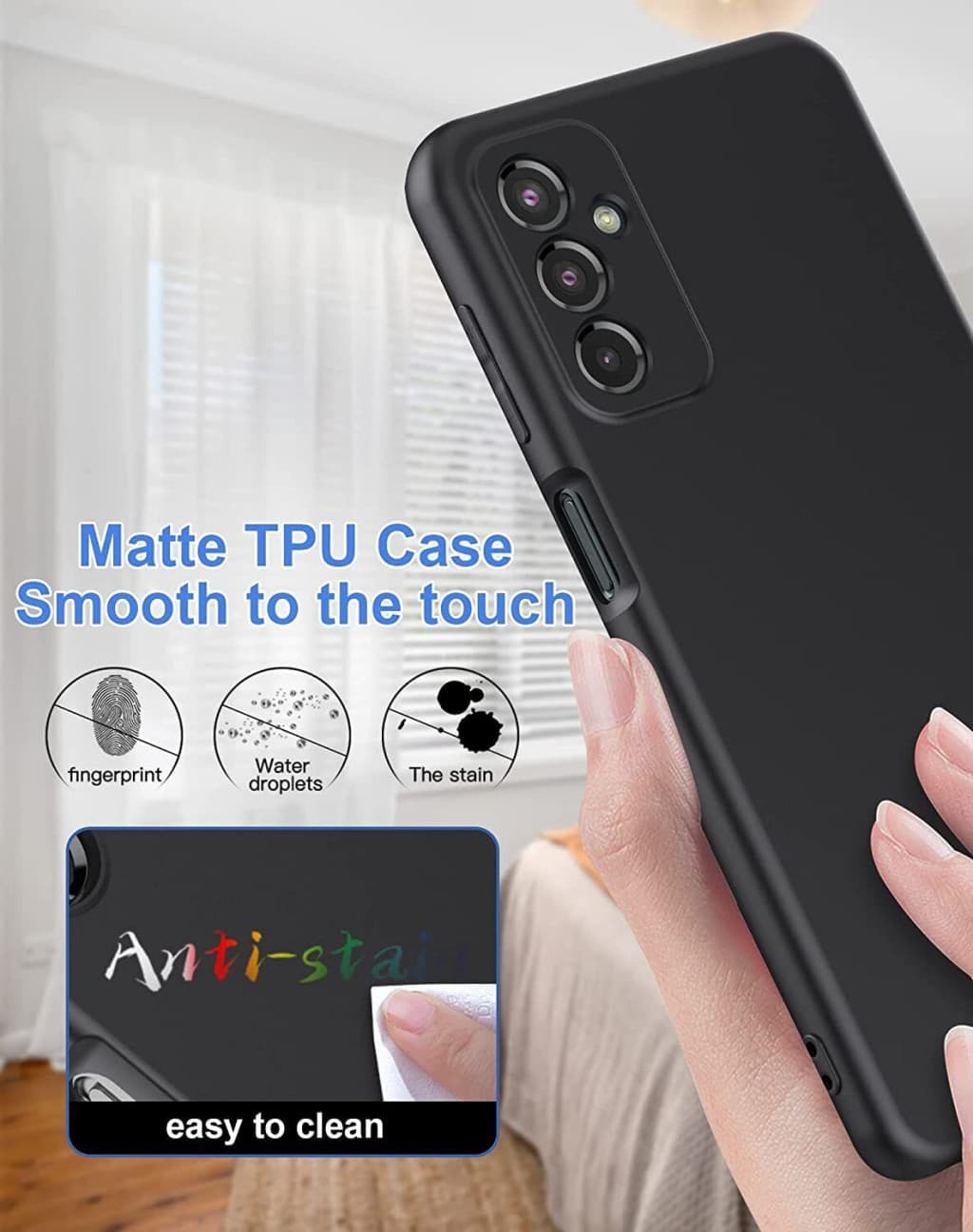 Husa Samsung Galaxy S25 Plus, Luxury Silicone, protectie camera, catifea in interior, portocalie — 3