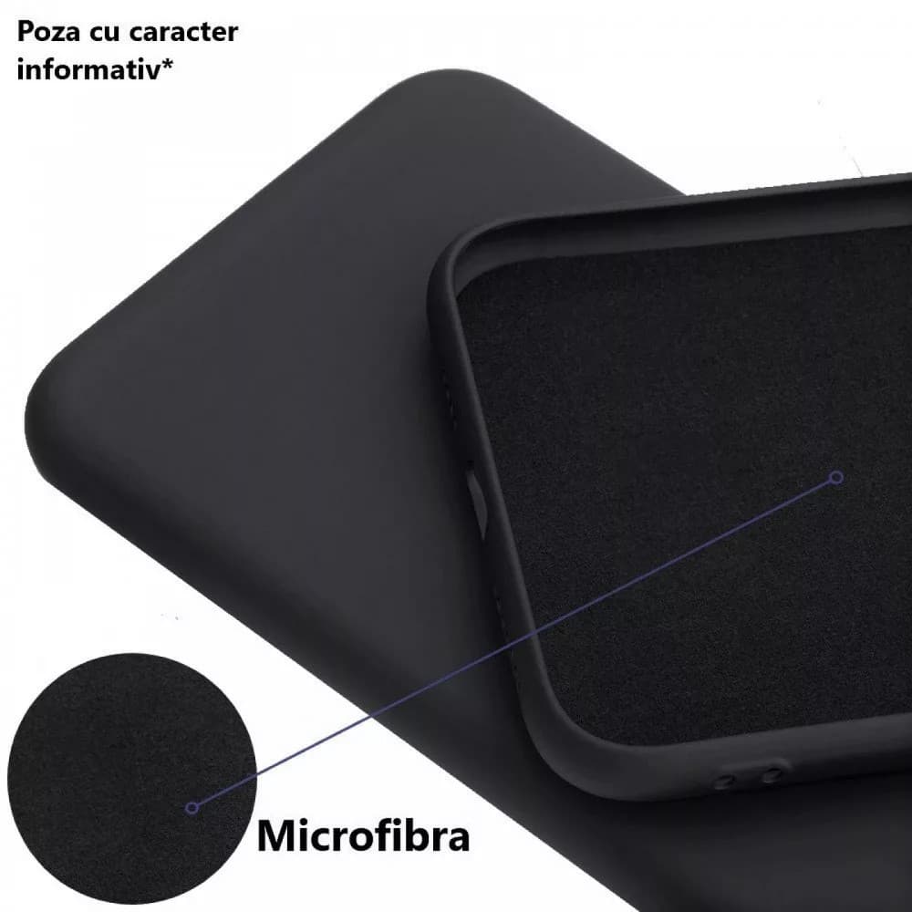 Husa Samsung Galaxy S21 FE, Luxury Silicone, catifea in interior, protectie camere, rosie — 2