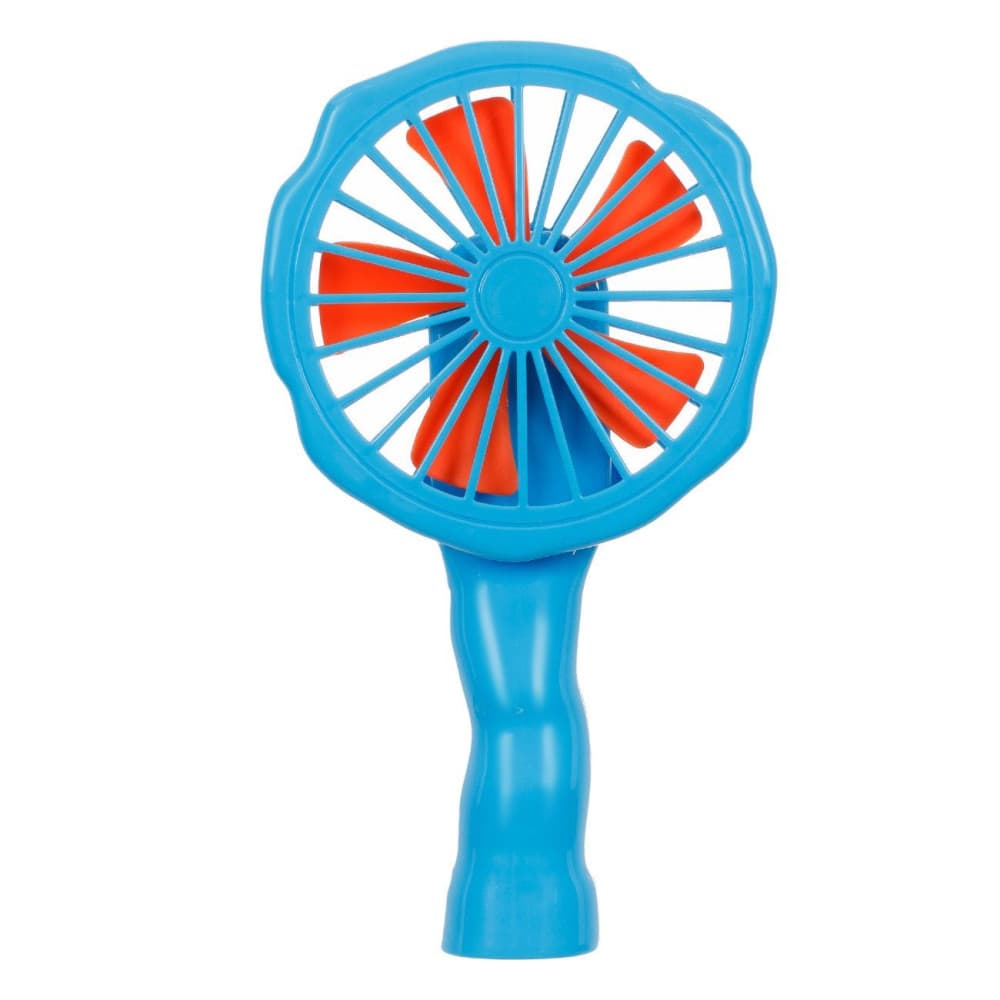 Ventilator portabil pentru copii, 18 cm, albastru — 2