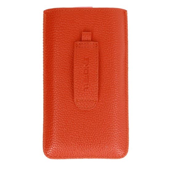Husa protectie tip pouch pentru iPhone 11 Pro/Samsung J5 (2017)/Xiaomi Redmi 7A, portocalie — 2