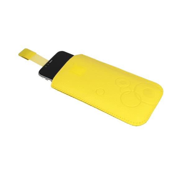 Husa protectie tip pouch pentru iPhone 11 Pro / Samsung J5 (2017) / Huawei P10 LIte / Xiaomi Redmi 7A, galbena — 3