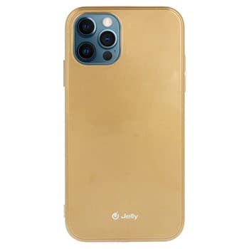 Husa de protectie Jelly All Day pentru Apple iPhone 12 Mini, silicon jelly auriu — 2
