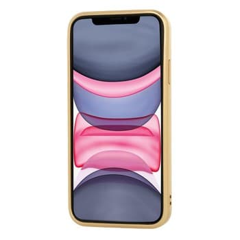 Husa de protectie Jelly All Day pentru Apple iPhone 12 Mini, silicon jelly auriu — 3