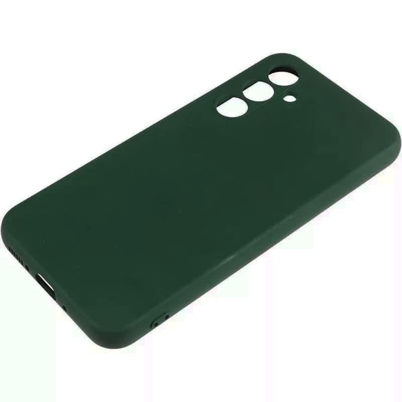 Husa Samsung Galaxy S23 FE, Matt TPU, silicon moale, verde forest — 2