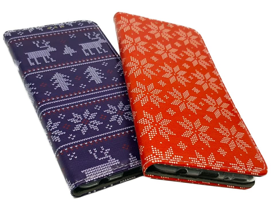 Husa Trendy Book pentru Apple iPhone 11 Pro, Christmas Edition, rosie — 3
