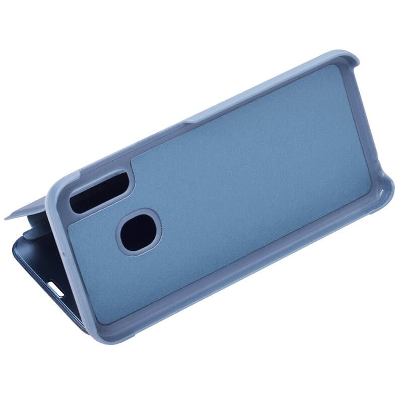 Husa Huawei P40 Lite Mirror Clear View, albastra — 3