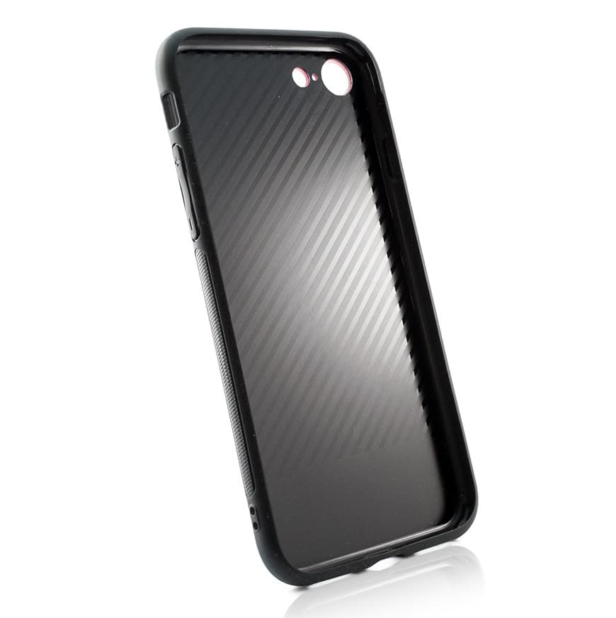Husa Luxury Aurora pentru Apple iPhone X/XS, spate din sticla, portocaliu/galben — 6