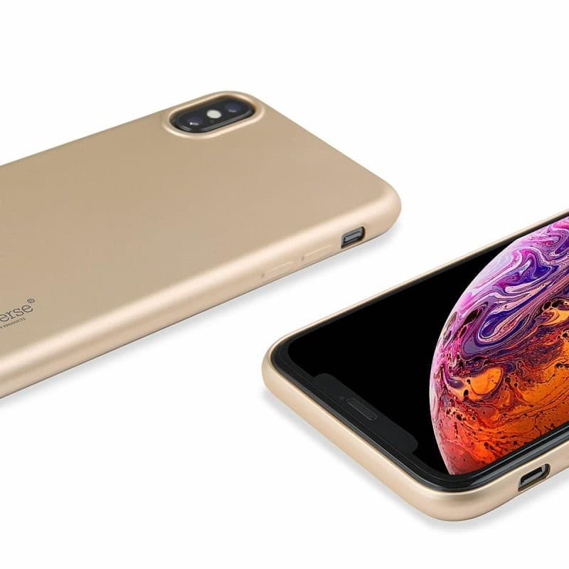 Husa de protectie Reverse Luxury TPU pentru Apple iPhone 11 Pro Max, aurie — 4