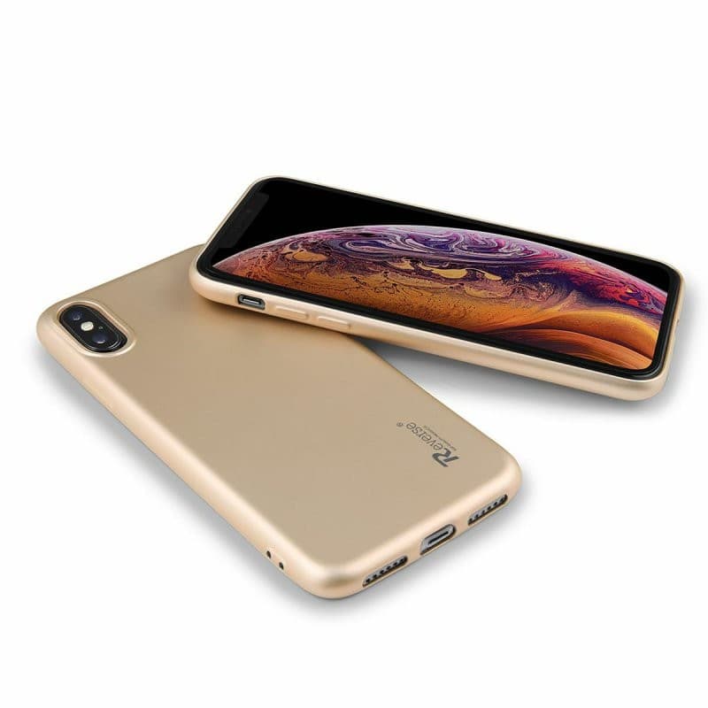 Husa de protectie Reverse Luxury TPU pentru Apple iPhone 11 Pro Max, aurie — 5