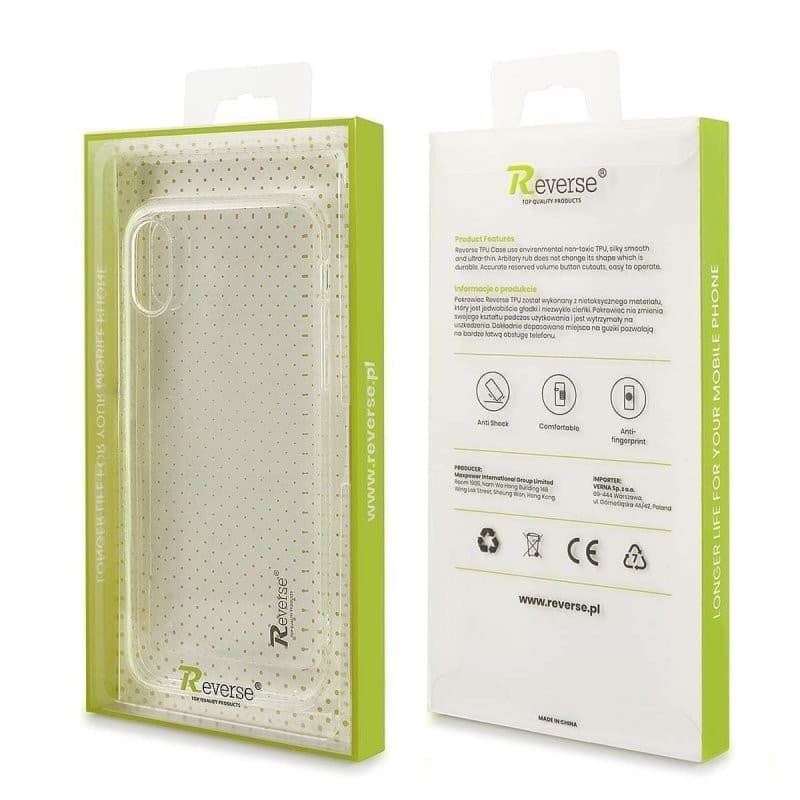 Husa de protectie Reverse Luxury TPU pentru Samsung Galaxy S20, transparenta — 4