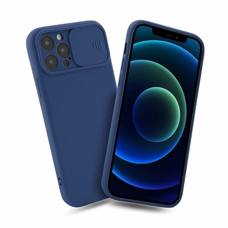 Husa Samsung Galaxy A04s / A13 5G, Camshield TPU, silicon moale, flexibil, albastru inchis — 5