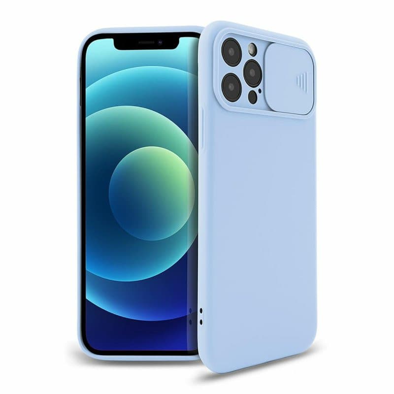 Husa Samsung Galaxy A04s / A13 5G, Camshield TPU, silicon moale, flexibil, albastru deschis — 6