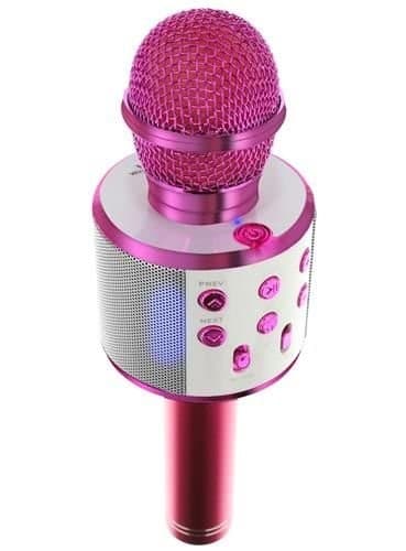 Microfon Karaoke WS858, roz — 2