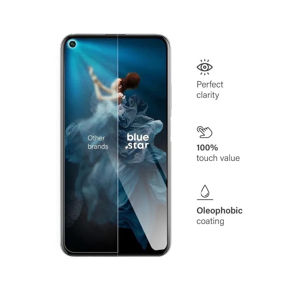 Folie sticla Honor 20, Bluestar, transparenta — 3