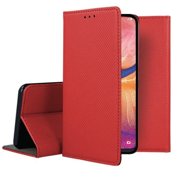 Husa Apple iPhone 13 Pro Max, Smart Magnet Case, inchidere magnetica, rosie — 3