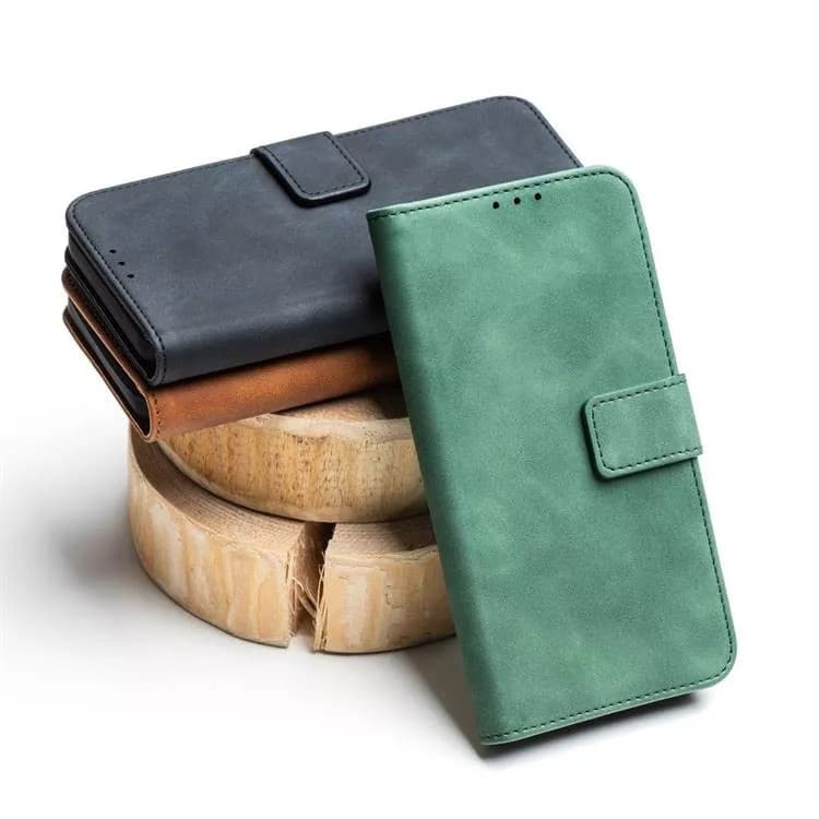 Husa Samsung Galaxy S23+ (S23 Plus), Tender Book, inchidere cu clapa magnetica, verde — 3
