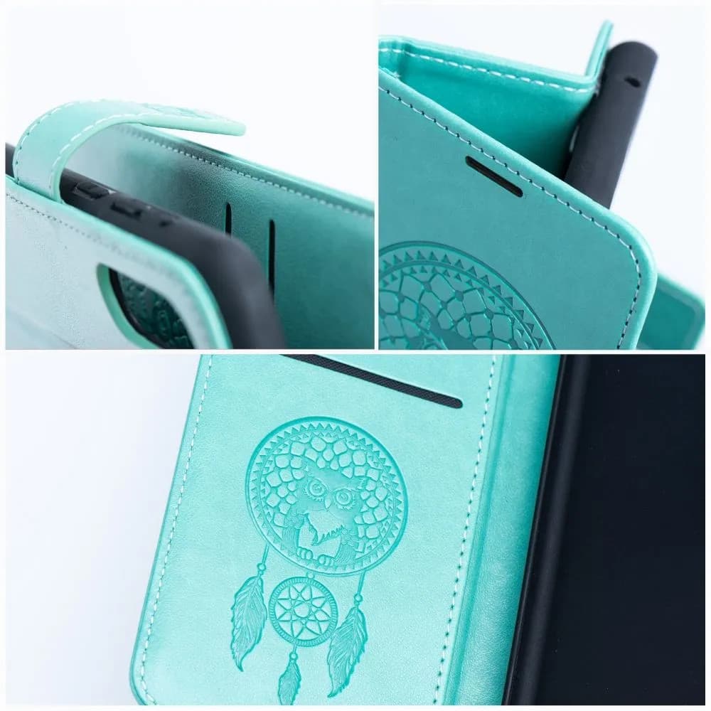 Husa Samsung Galaxy S23 Plus, Mezzo Book, inchidere magnetica, Dreamcatcher Green — 2