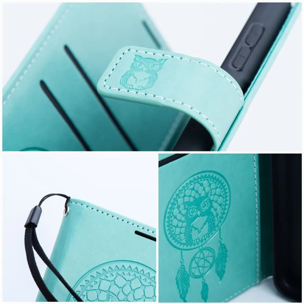 Husa Samsung Galaxy S23 Plus, Mezzo Book, inchidere magnetica, Dreamcatcher Green — 4