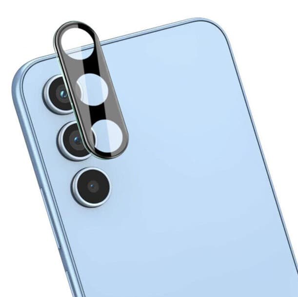 Folie protectie pentru camera spate Samsung Galaxy S23, margini negre