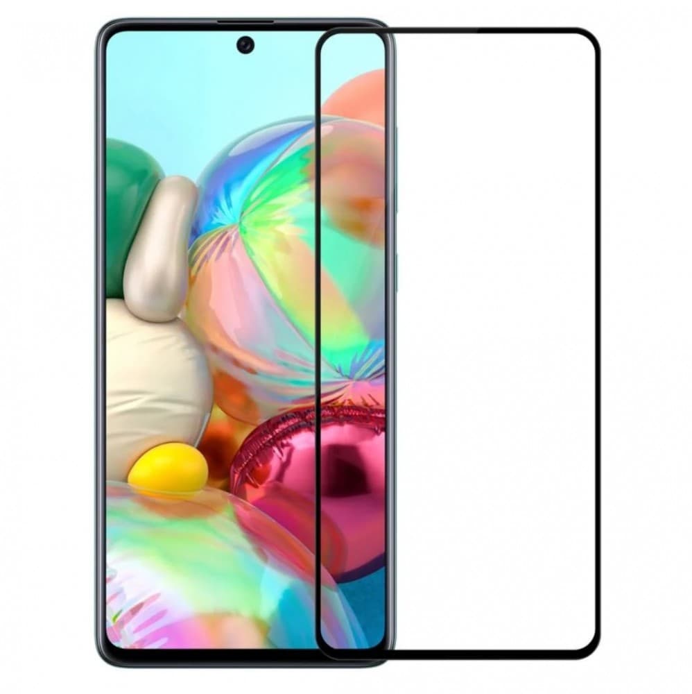 Folie de sticla Full Glue 9D pentru Samsung Galaxy Note 10 Lite / A81, margini negre — 2