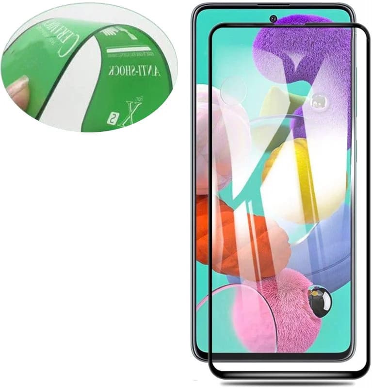 Folie de protectie Ceramic Film pentru Samsung Galaxy A53 5G, margini negre