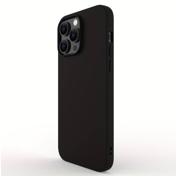 Husa Apple iPhone 14 Pro, Luxury Silicone, catifea in interior, mov lila — 4