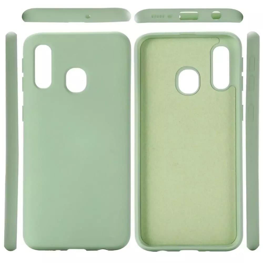 Husa Liquid Silicone Case pentru Apple iPhone 12 Mini, interior microfibra, galbena — 2