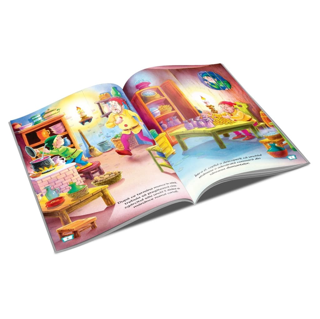 Carte de povesti Fapta buna a lui Mos Craciun, A4, editura Unicart — 2