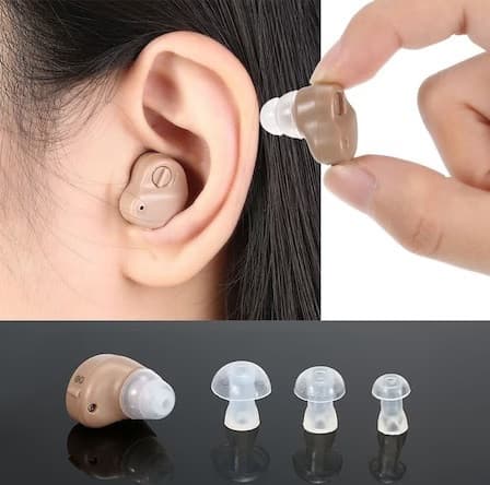 Mini aparat auditiv XB-101, intraauricular, 3 olive — 3