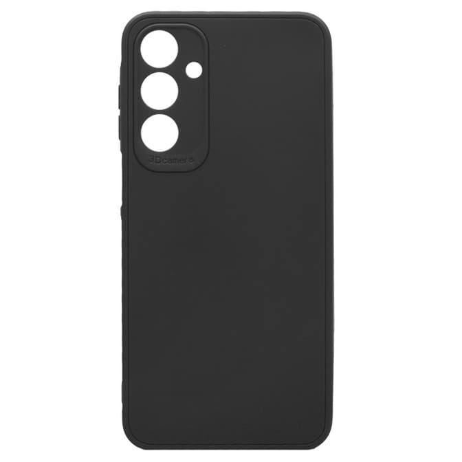 Husa Samsung Galaxy A35 5G, Matt TPU My Choice, silicon moale, protectie camere, neagra