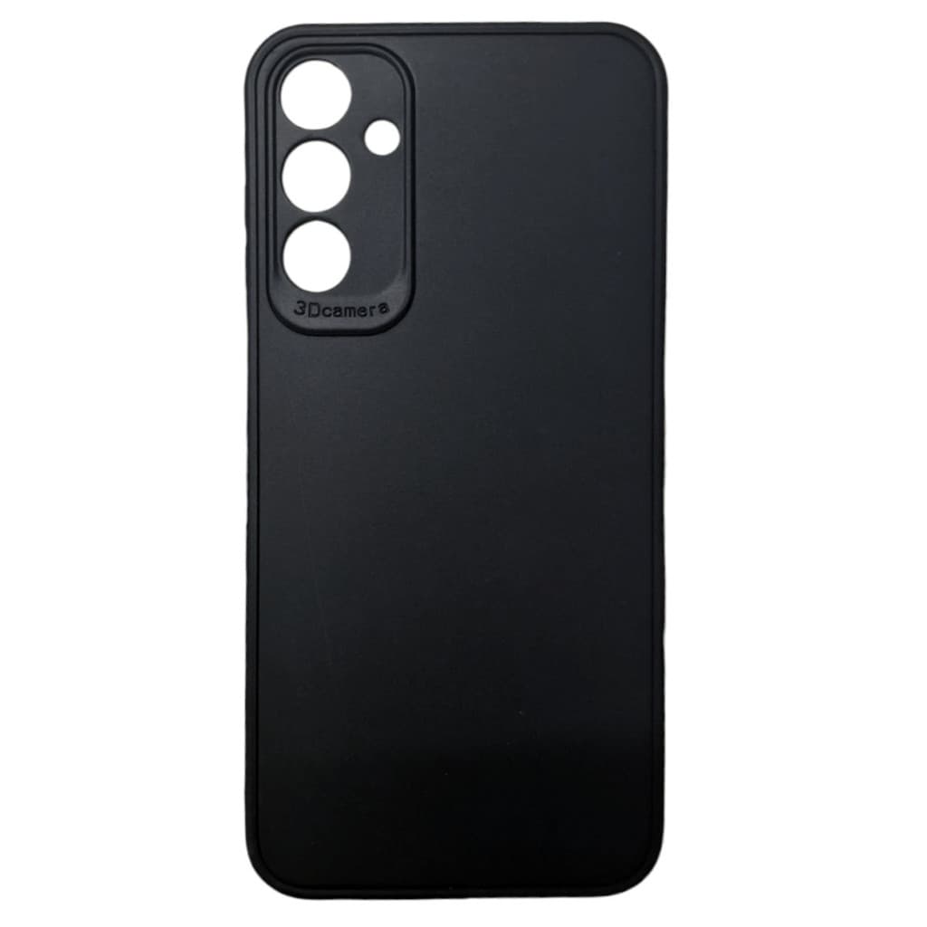 Husa Samsung Galaxy A35 5G, Matt TPU My Choice, silicon moale, protectie camere, neagra — 2