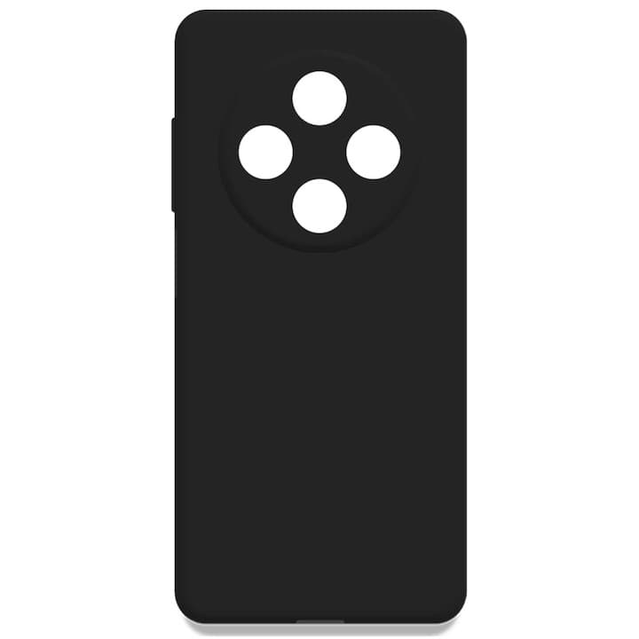 Husa Xiaomi Redmi 14C, Luxury Silicone, protectie camera, catifea in interior, neagra — 2