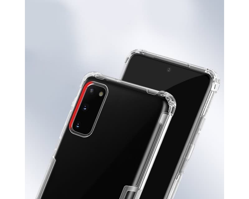 Husa de protectie Nillkin Nature TPU Case pentru Samsung Galaxy S20, colturi intarite, transparenta — 9